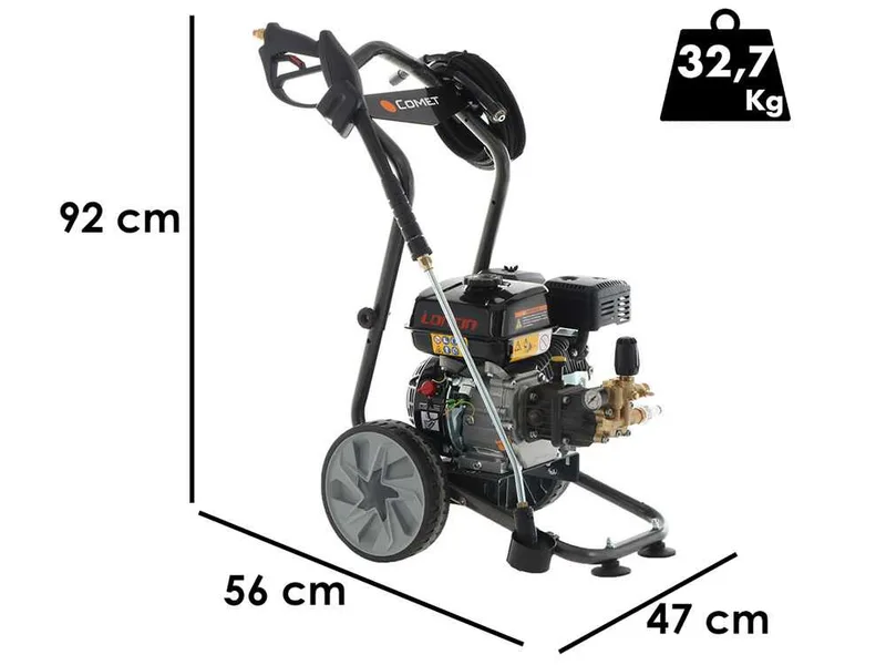 Nettoyeur haute pression thermique Comet FDX Blade S 12/200 - Moteur Loncin G200 F