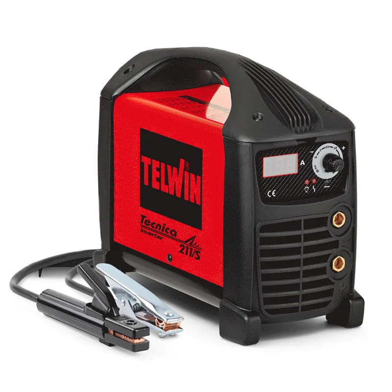 Telwin 211S ACX - Poste à souder à inverter à électrode et TIG à courant continu - 180 A