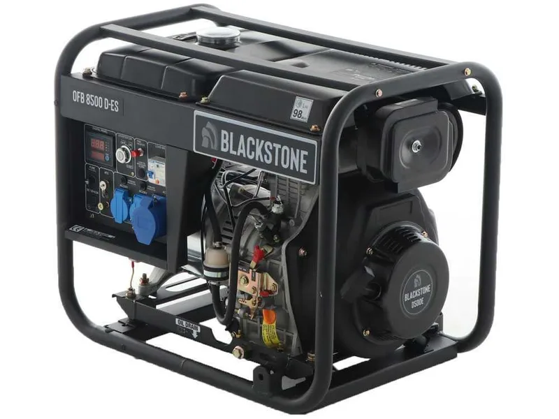 Blackstone OFB 8500 D-ES - Groupe électrogène Monophasé Diesel - Puissance Nominale 6.3 kW