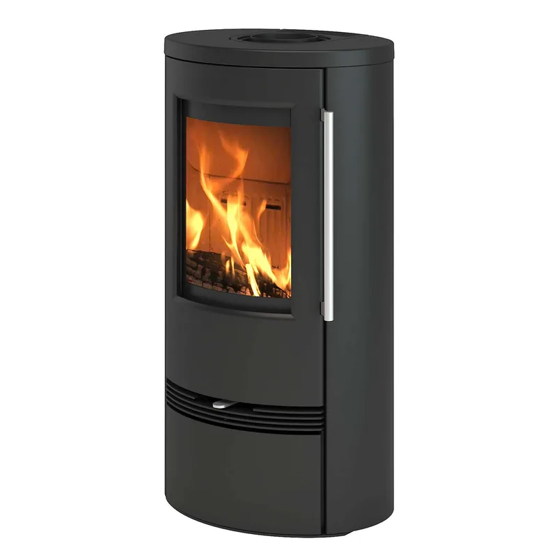 Poêle à bois TermaTech TT21RL Acier Noir