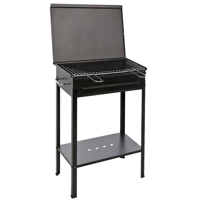 Mille Stromboli Small - Barbecue à charbon en fer artisanal - 40x28 cm