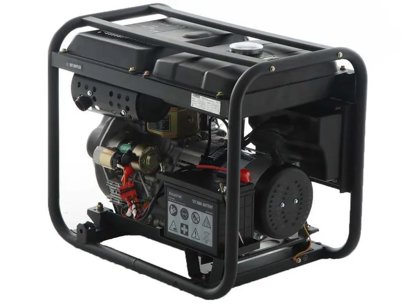 BlackStone OFB 6000 D-ES - Groupe électrogène Monophasé Diesel - 5.3 kw - Cadran ATS inclus