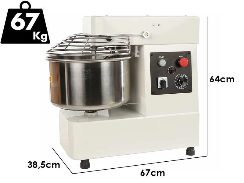 Prismafood iLine SFMC 20 VAR - Pétrin à spirale - capacité 18 kg - monophasé