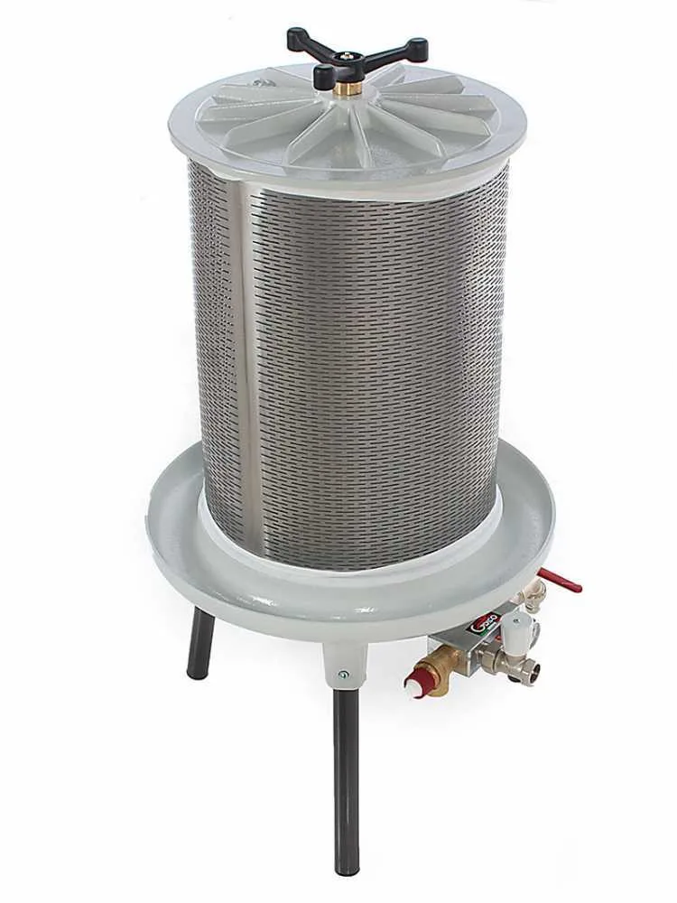 Grifo PEW40 - Pressoir hydraulique pour fruits 40 L – Cuve en acier inoxydable
