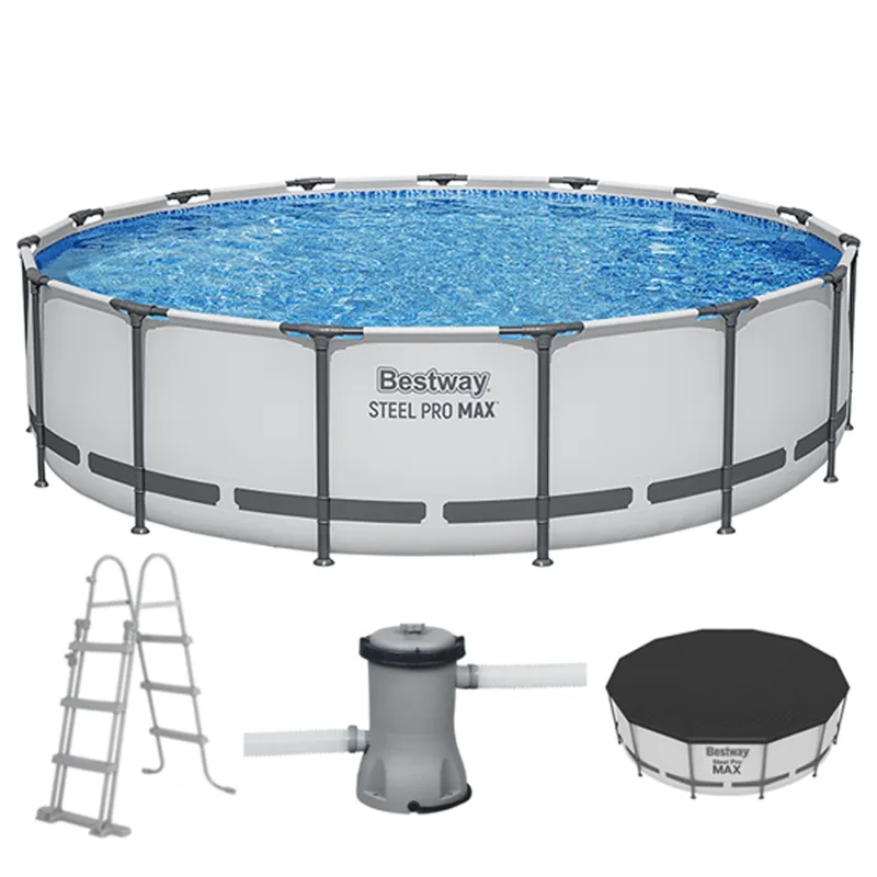 Bestway Steel Pro max 56488 - Ø457x107 cm - Piscine ronde