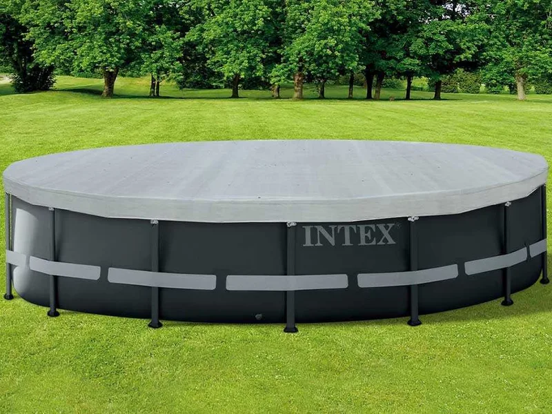 Bâche de protection Frame ronde 488 cm Intex 28040