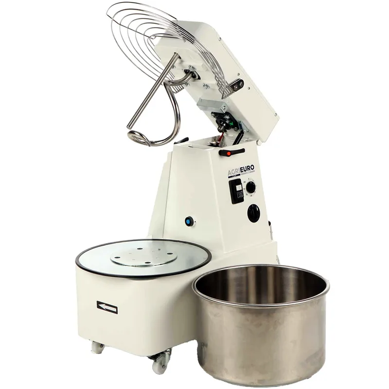 Pétrin à spirale tête relevable Mixer 5000 T-2G Deluxe - De 40 Kg triphasé 2 vitesses