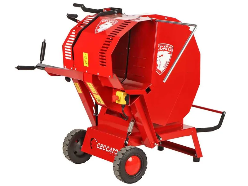Ceccato Olindo SGT Honda GX200 - Scie à bûches thermique circulaire à chevalet