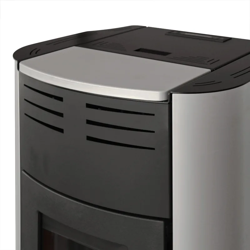 Extraflame raffaella idro H15 5.0 16 poêle à granulés bouilleur gris