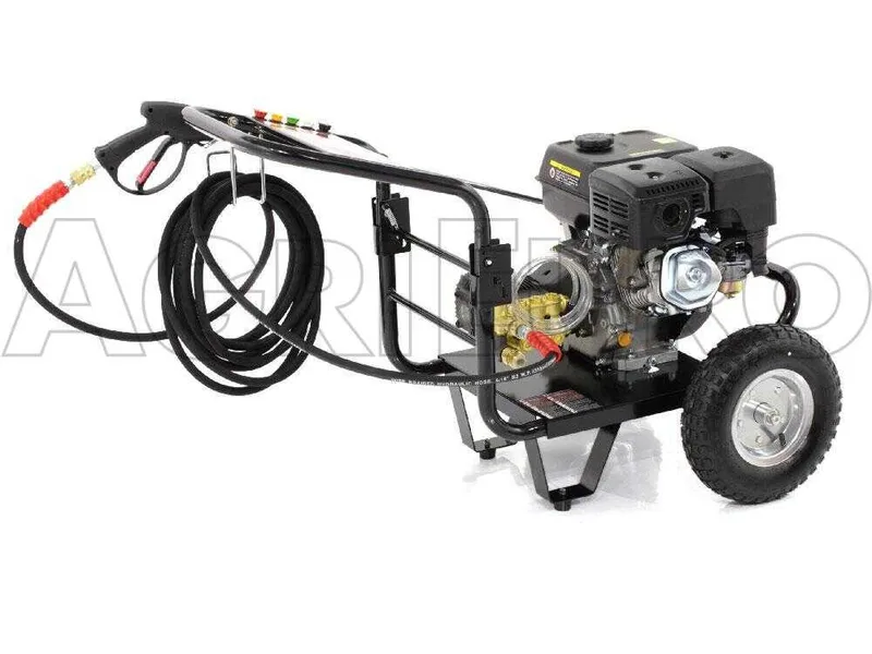 GeoTech Pro PWP 15/235 ZW - Nettoyeur haute pression thermique - 235 bar - Moteur Loncin à essence - 270 cm³