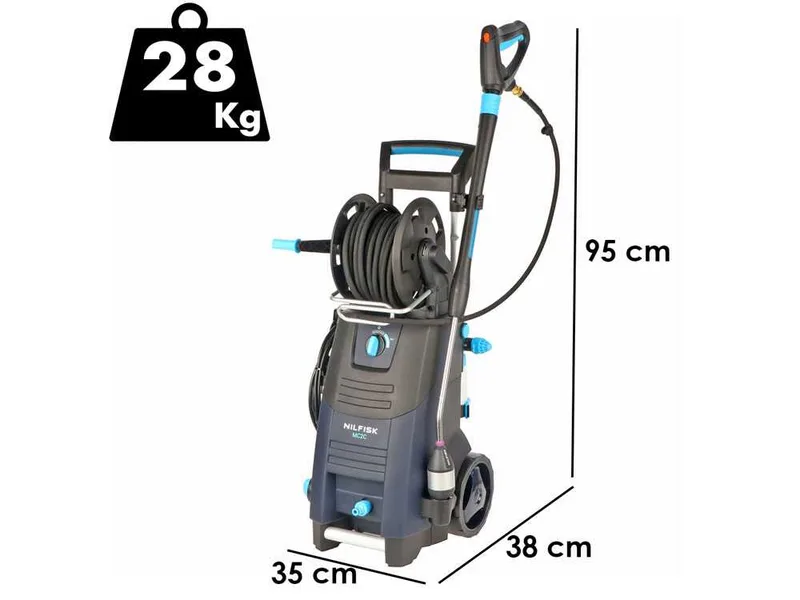 Nilfisk MC 2C-140/610XT EU - Nettoyeur haute pression à eau froide - 610 l/h - 140 bar