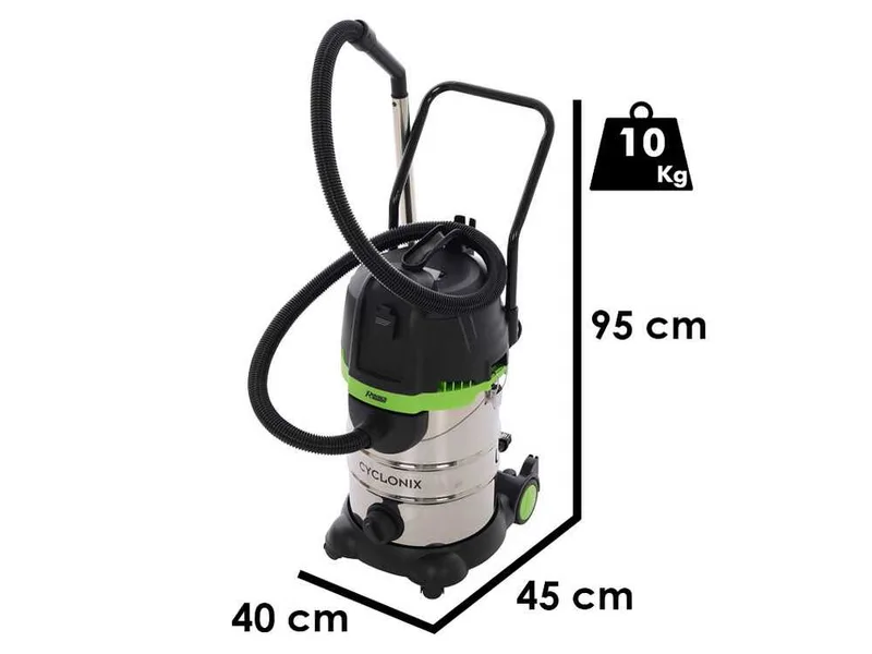 Ribimex Cyclonix - Aspirateur multifonction 4 en 1 - 30 L - 1600 W