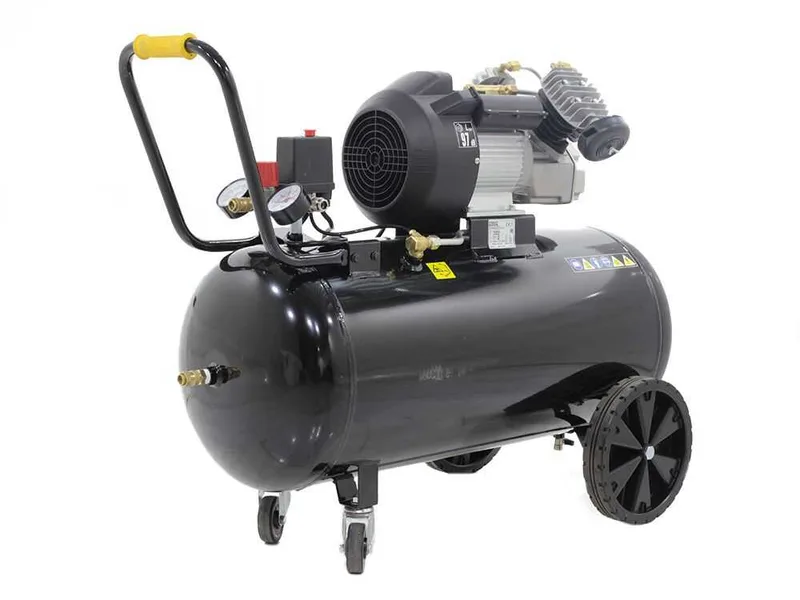 Stanley Fatmax DV2 400/10/100 - Compresseur d'air électrique monophasé - Moteur 3 CV - 100 L
