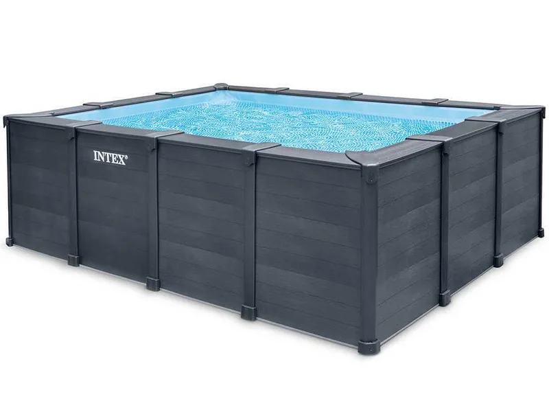 Piscine hors-sol Intex Graphite Grey Panel 26396NP