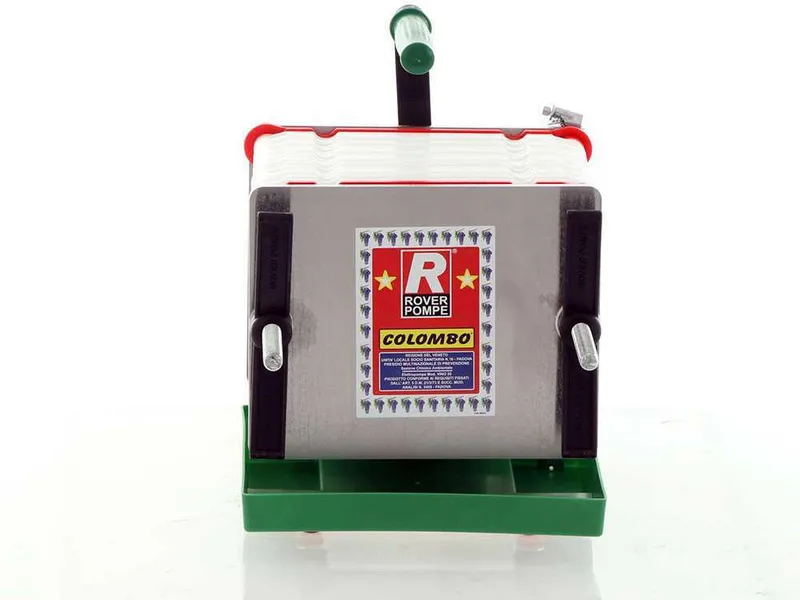 Rover Colombo 18 Inox - Filtre pour filtration vin à plaques et cartons - structure acier INOX - pompe vin