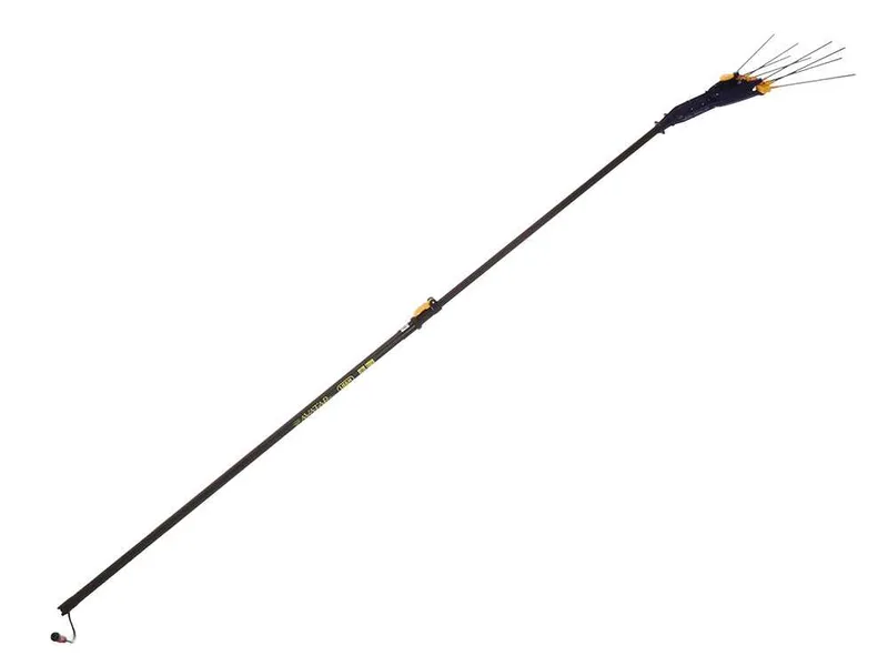 Lisam Avatar - Peigne vibreur électrique à batterie - Avec 8 dents en carbone - 230-330 cm - Perche télescopique