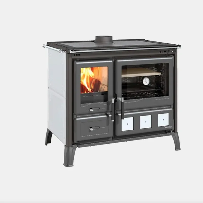 La Nordica GARDENIA XXL céramique - blanc cuisinière à bois