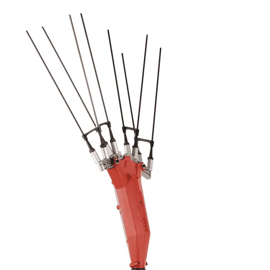 GeoTech Picker 550 EVO - Peigne vibreur électrique à batterie - 180W - Perche de 230-310 cm