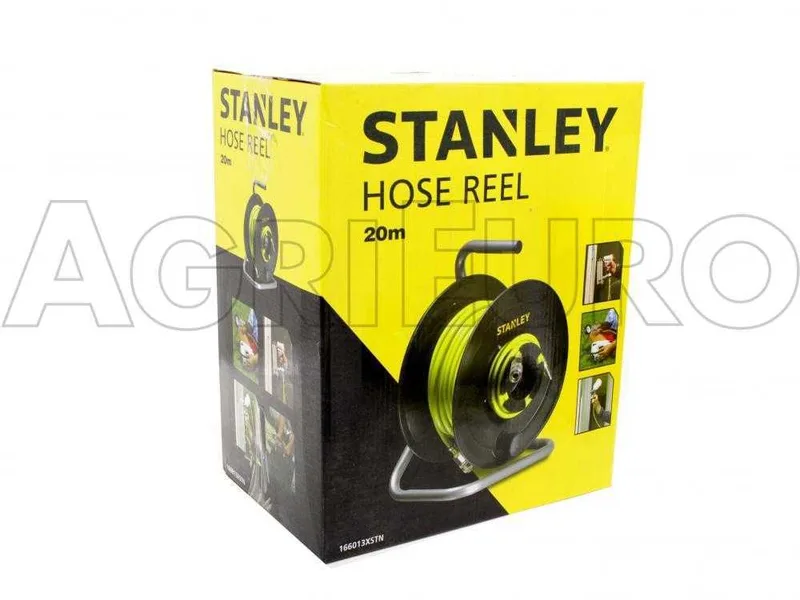 Kit Enrouleur STANLEY avec 20 m de tuyau en pvc pour air comprimé - Stanley
