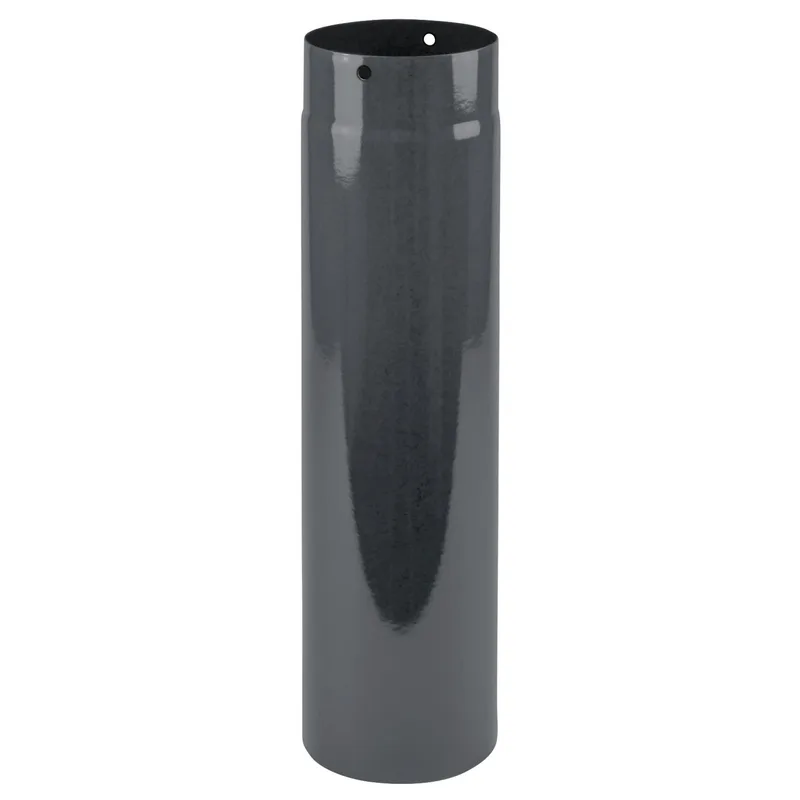 Tube de fumée Raik / Tuyau de poêle émaillé 150mm - 500mm Gris