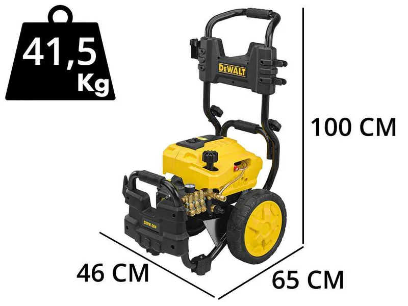 DeWalt DXPW 004E - Nettoyeur haute pression monophasé professionnel - 150 bars - 600 l/h