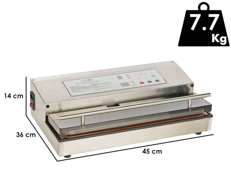 RoyalFood RSV 5500 - Machine sous vide - Double barre de soudure de 40 cm