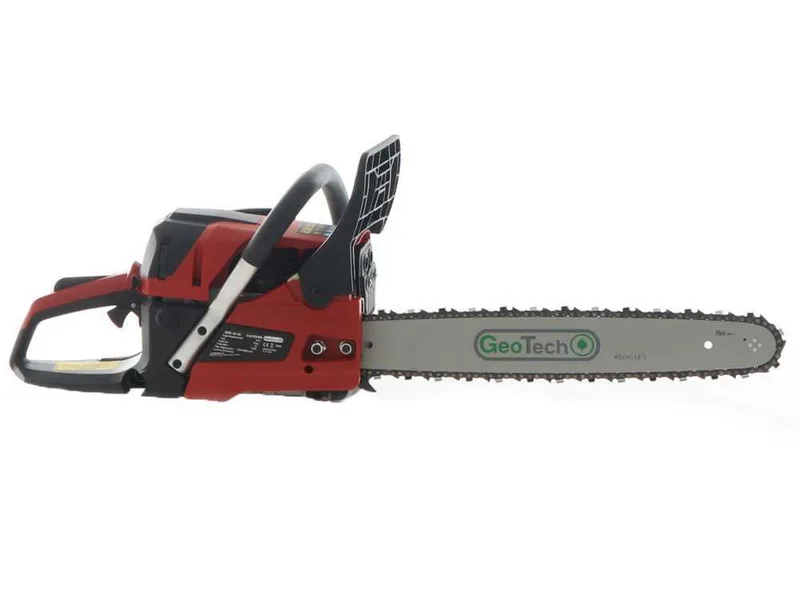 GeoTech GMS 52-45 - Tronçonneuse de coupe thermique - Lame de 45 cm