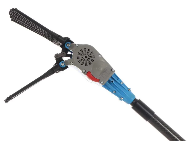 Peigne vibreur électrique à batterie Lisam Oliwatt 2 - Avec dents en Nylon - 280 cm - Perche Fixe