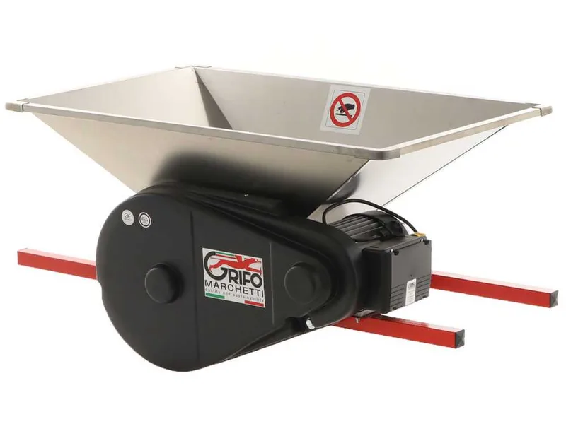 Grifo PIGMO INOX - Fouloir à fruits à brancard électrique