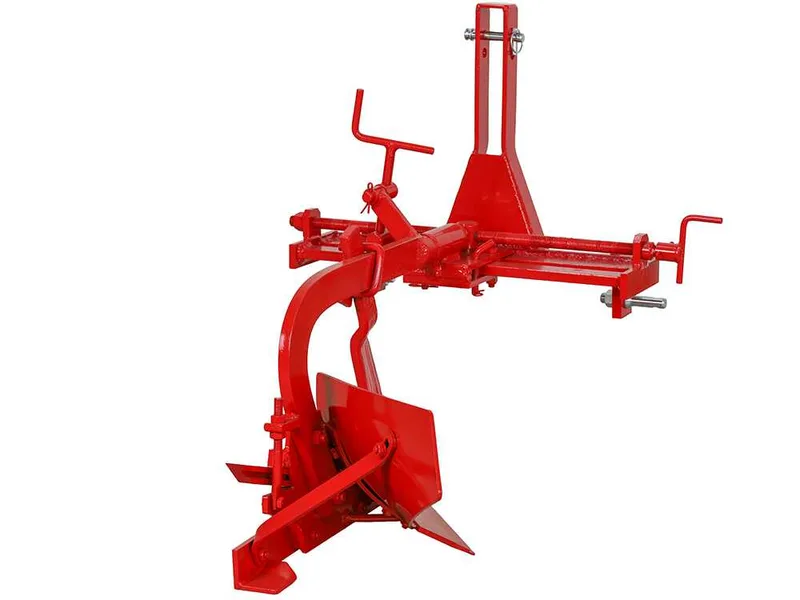 MDS-02B - Charrue mono-soc à dent - Réglage latéral manuel par vis - Pour tracteurs avec attelage à trois points