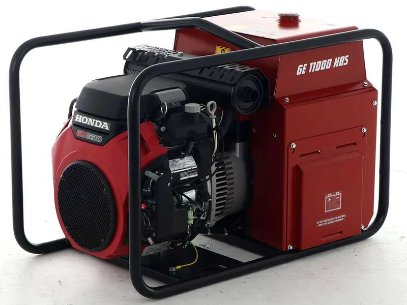 MOSA GE 11000 HBS - Groupe électrogène à essencec 9.9 KW - Continu 9 kW monophasé - Moteur Honda GX630