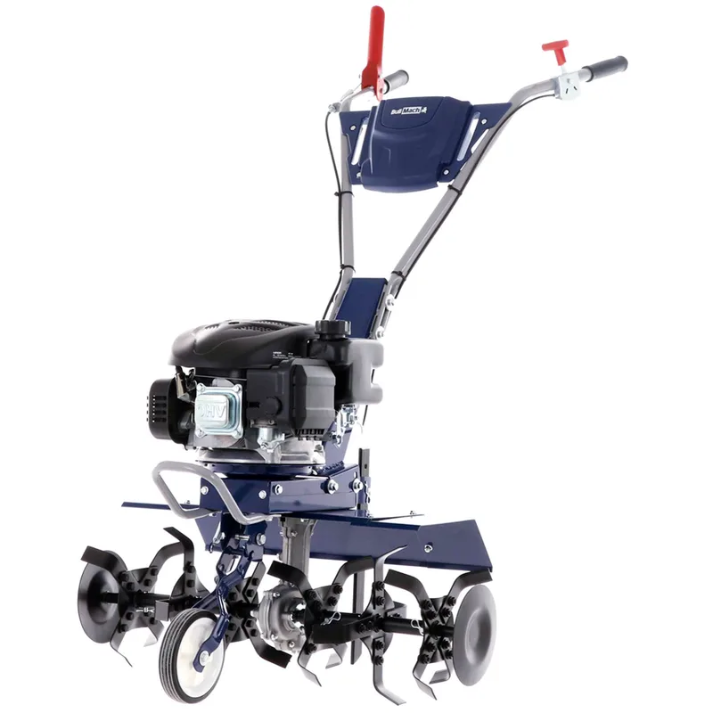 BullMach FLORA 60 - Motobineuse à essence 4,5 CV - Moteur Loncin 139 cm3