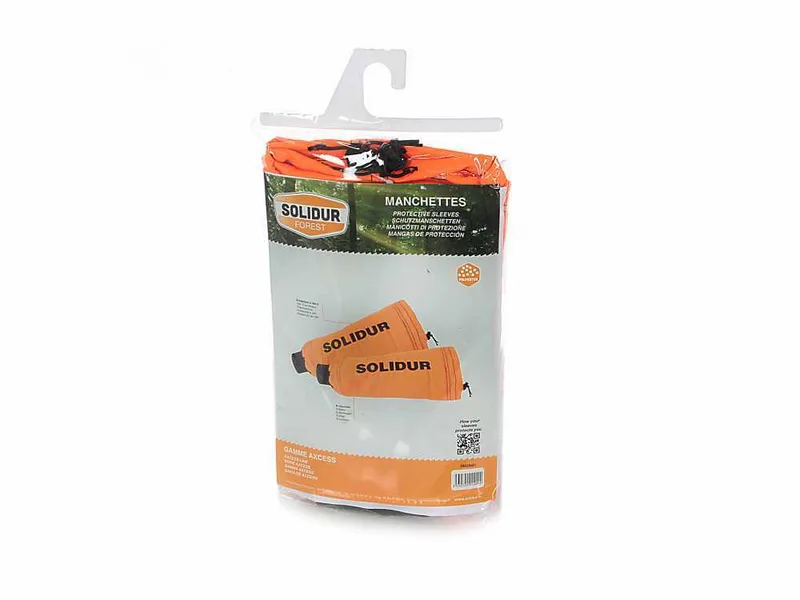 Manchettes de protection anti-coupure pour tronçonneuse Solidur Forest - taille unique