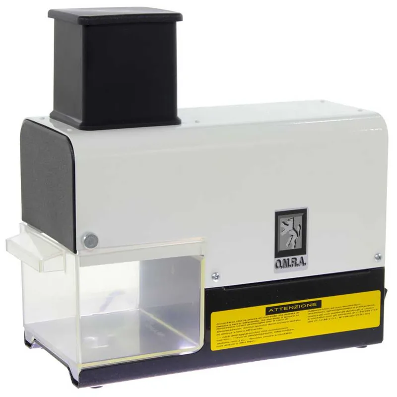 New O.M.R.A. OM-2925-BI - Râpe électrique de table avec rouleau amovible - 200 W