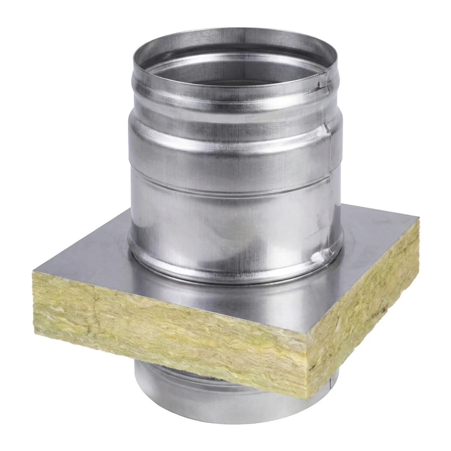 Schiedel Plaque de rehausse LB90 pour PPL Ø 160 mm avec fourreau Ø 150 mm et pare-boule