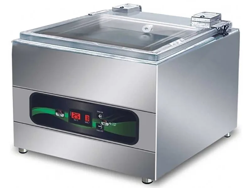 Machine sous vide à cloche Euro 3000 Inox - Barre soudure de 30 cm