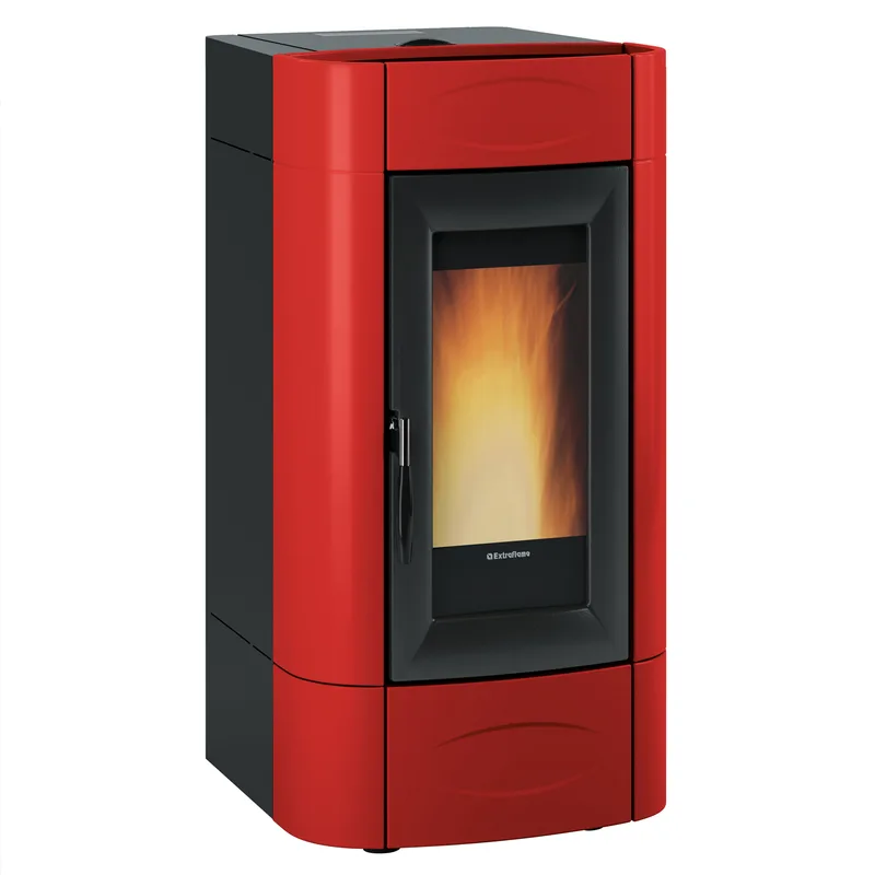 Extraflame Isidora Idro H16 5.0 Evo Poêle à granulés bouilleur Evolution Line bordeaux