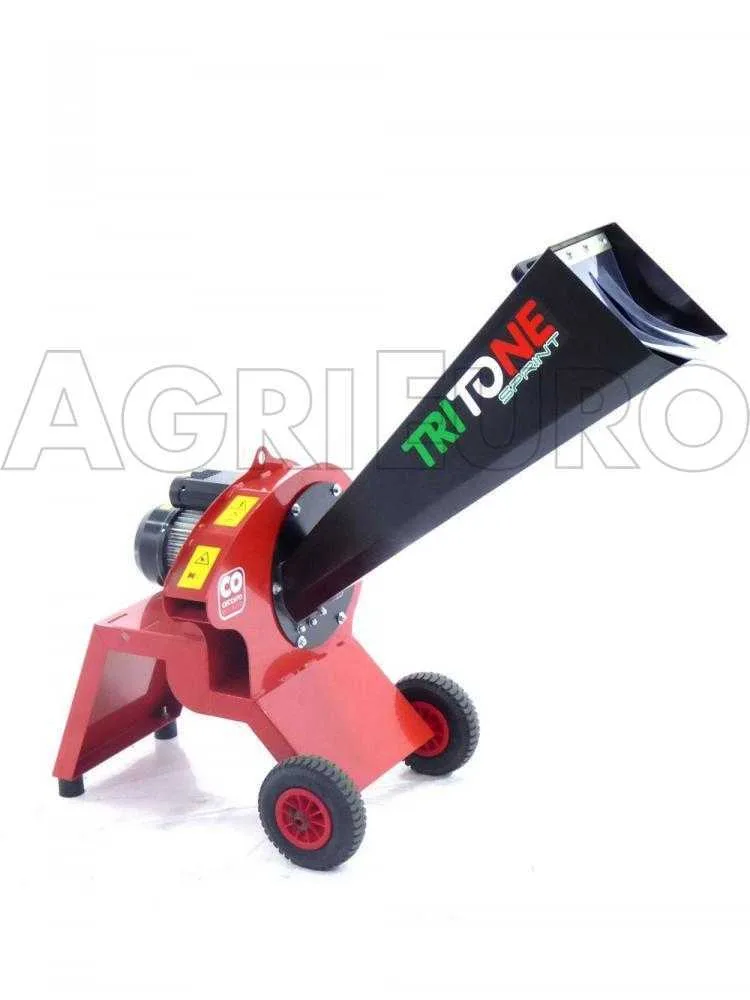 Ceccato Tritone Bio Sprint - Broyeur de végétaux moteur électrique - 2200W