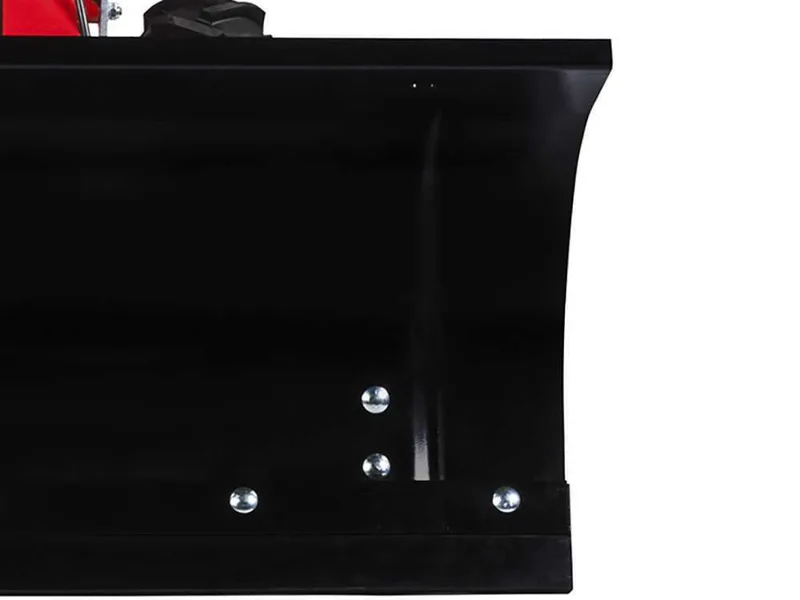 Accessoire lame à neige frontale pour Eurosystems TM 70 - P 70 - lame large 85 cm avec bande en caoutchouc