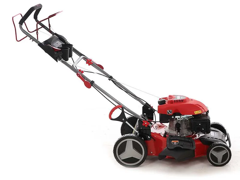 GeoTech Pro S46-175 BMSGW - Tondeuse à gazon thermique tractée - Moteur de 173 cc