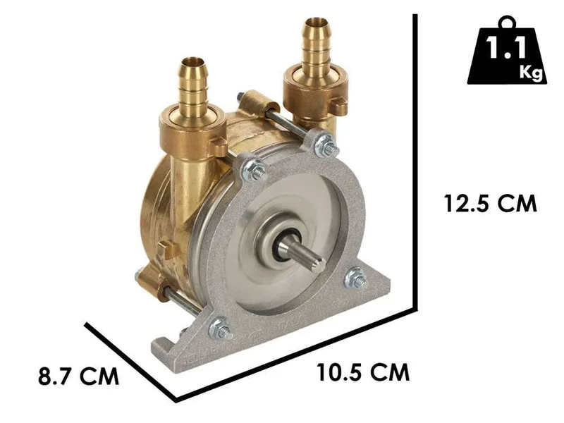 Tellarini TR 14 - Pompe de transfert pour perceuse en laiton