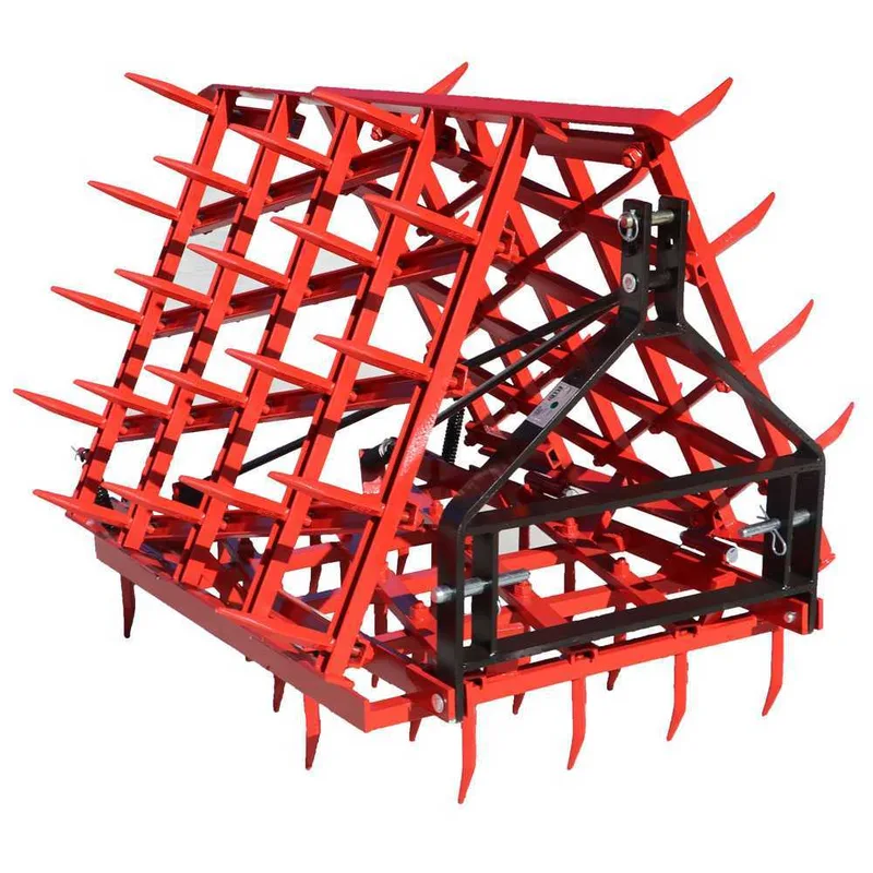 Herse à dents fixes série lourde EPP60 - Portée / Tractée - 60 Dents Repliables - 300 cm