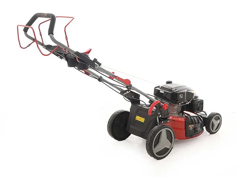GeoTech Pro S53-225 BMSGW - Tondeuse à gazon thermique tractée - 224 cc - Lame de 53 cm