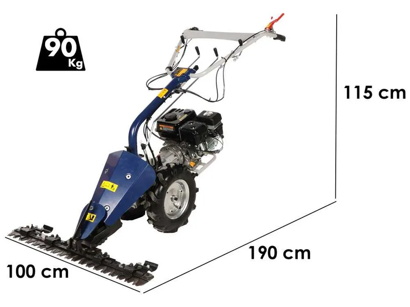 BullMach Chimera 300 - Motofaucheuse multifonction - Loncin G200F