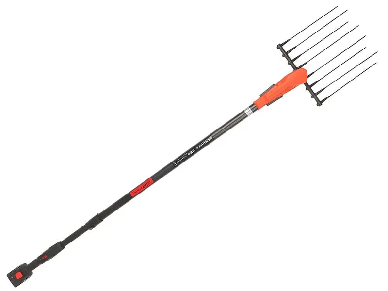 Aima Special ONE Cordless - Peigne vibreur électrique à batterie - Perche télescopique en aluminium - 230 à 320cm - 2 x 21 V 9 Ah