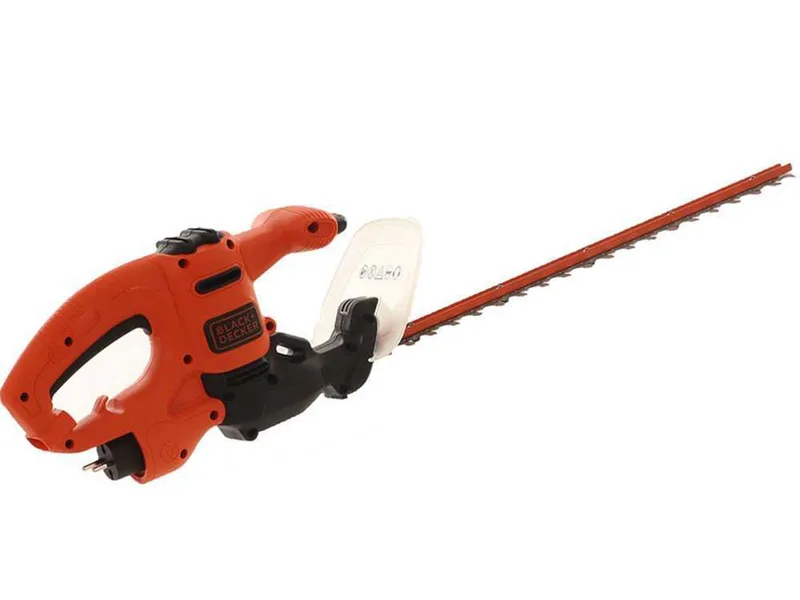 Black & Decker BEHTS201-QS - Taille-haie électrique avec lamier de 45 cm - 420W
