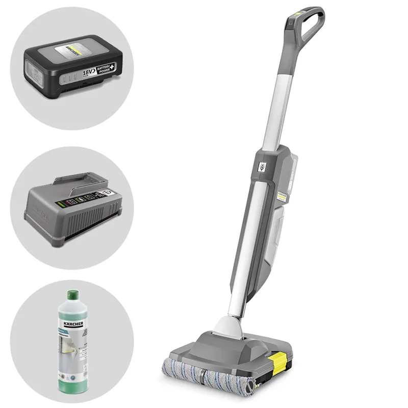 Karcher BR 30/1 C Bp Pack 18/30 - Nettoyeur de sols à batterie 3 en 1 : lave, sèche, aspire