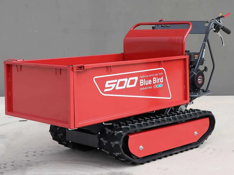 Brouette à chenilles blue bird Transporter 500 H - Caisson extensible avec charge de 500 Kg