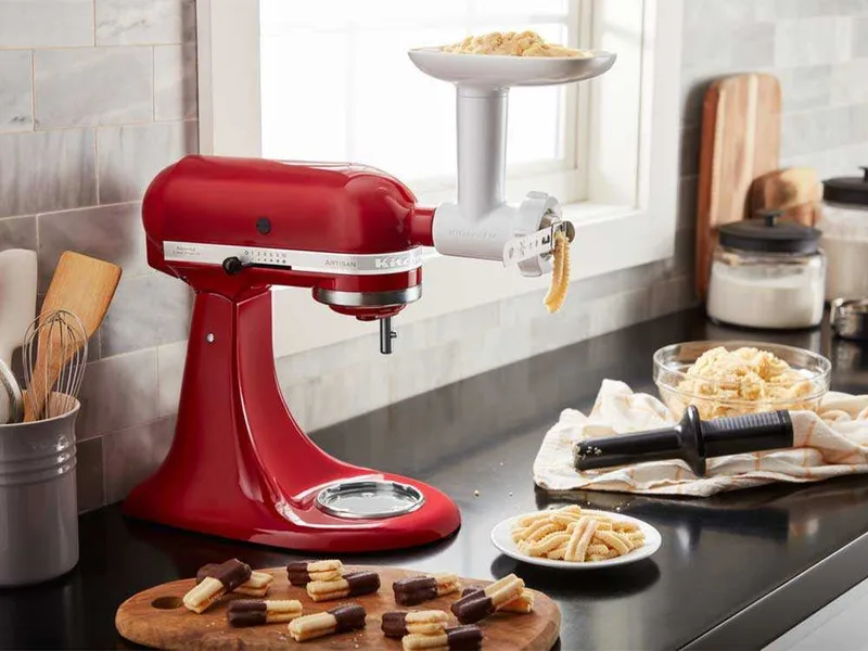 KitchenAid 5KSMFGCA - Set hachoir et presse à biscuits