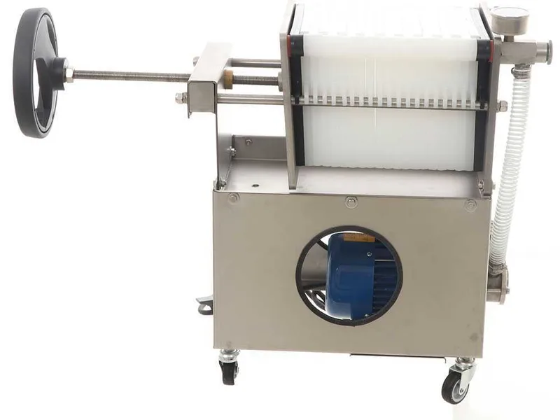 Grifo Professional FCP20-Olio - Filtre à plaques pour huile sur chariot - Pompe INOX Liverani